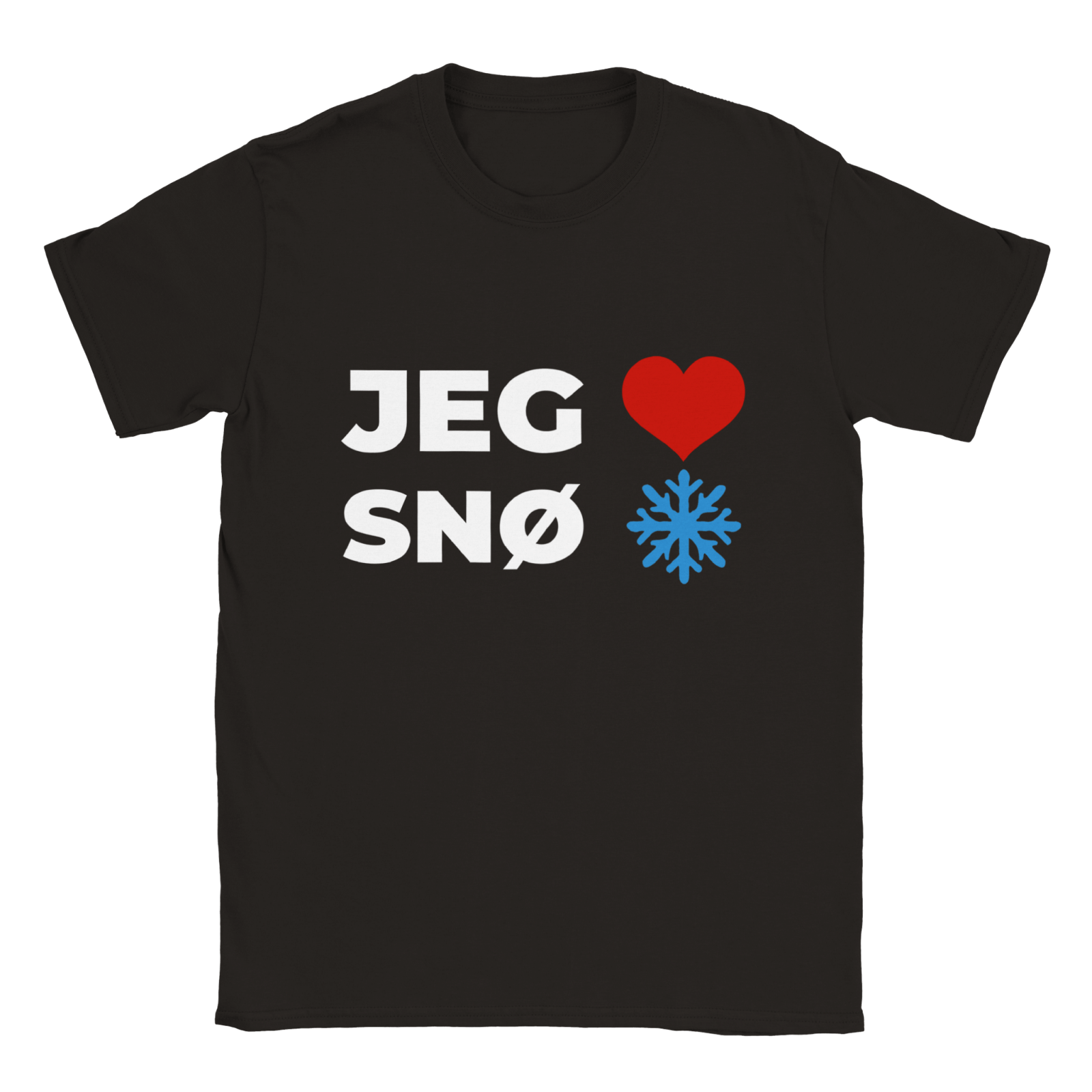 Jeg Elsker Snø T - skjorte - kosterskjorta