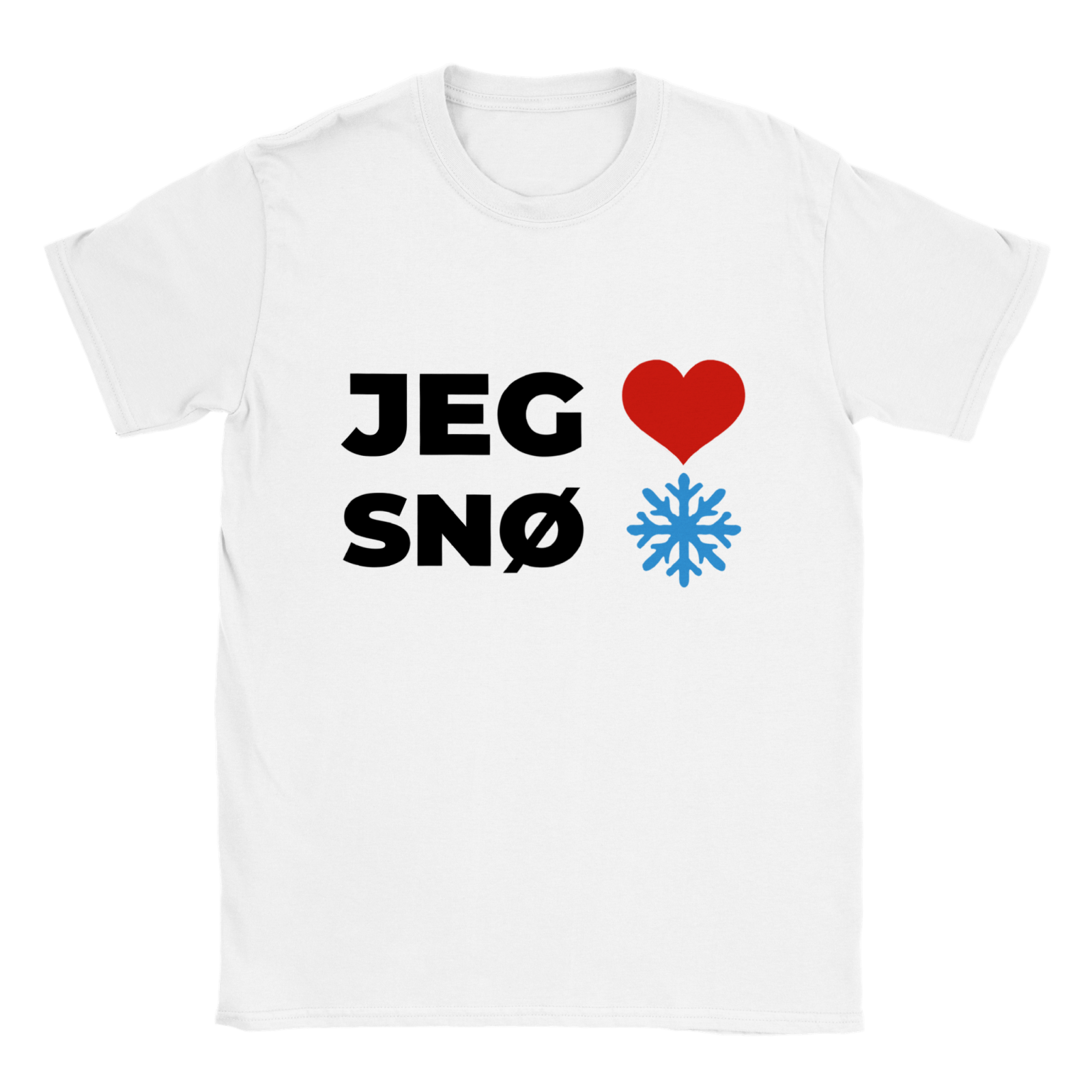 Jeg Elsker Snø T - skjorte - kosterskjorta