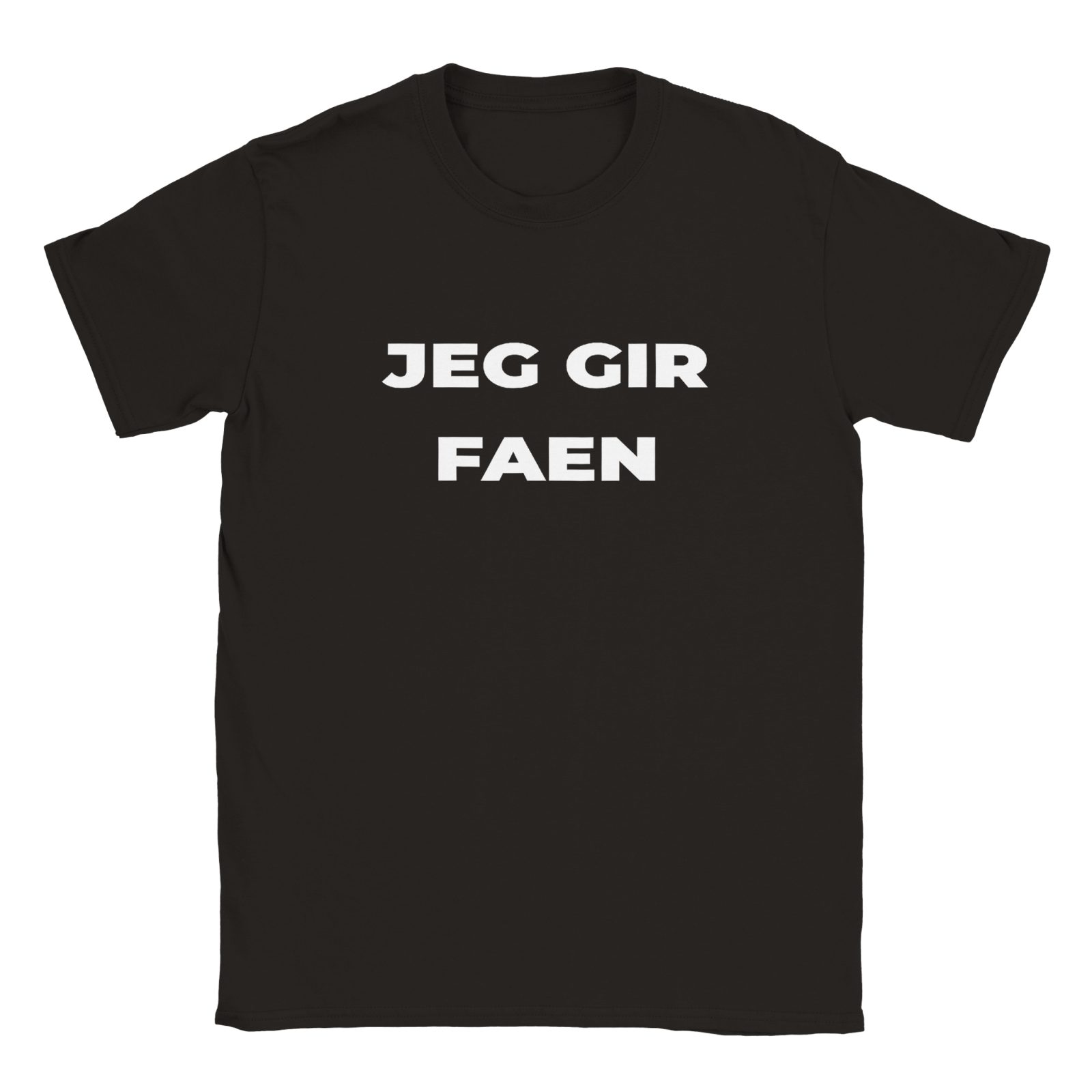 Jeg Gir Faen T - skjorte - kosterskjorta