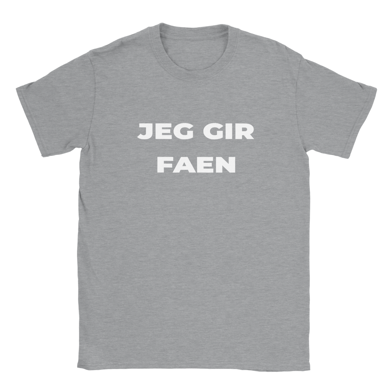 Jeg Gir Faen T - skjorte - kosterskjorta