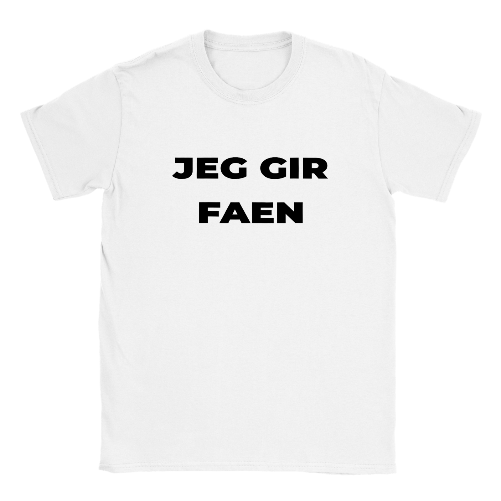 Jeg Gir Faen T - skjorte - kosterskjorta