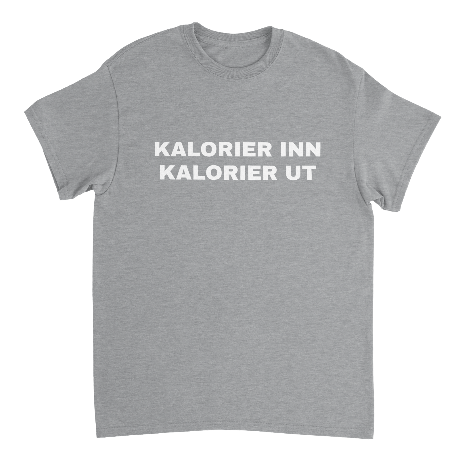 Kalorier Inn Kalorier Ut T - Skjorte - kosterskjorta