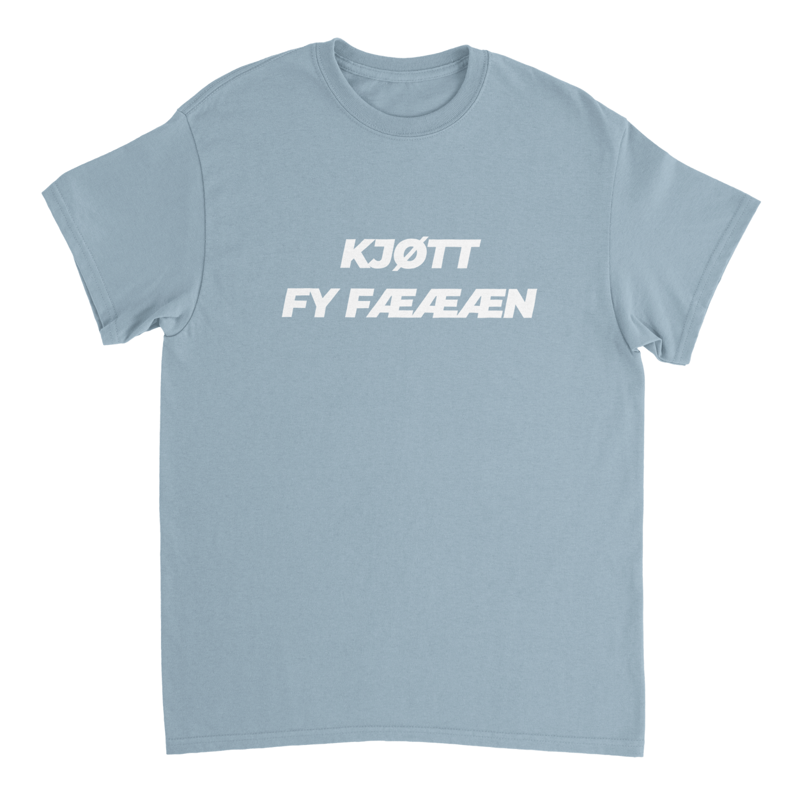 Kjøtt Fy Faen T - Skjorte - kosterskjorta