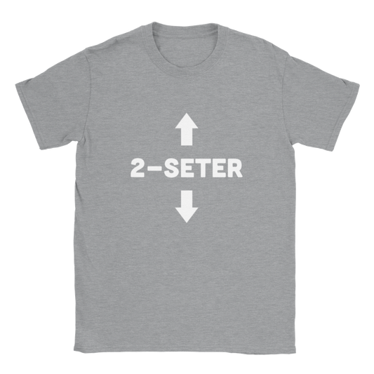 To-Seter T-skjorte