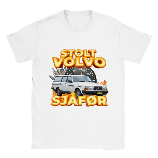 Stolt Volvo Sjåfør T-skjorte