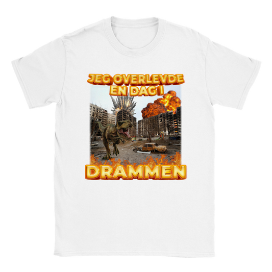 Jeg Overlevde En Dag I Drammen T-skjorte