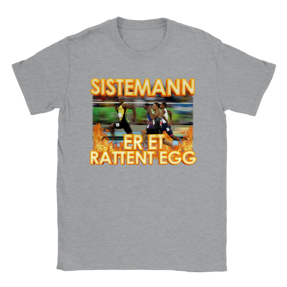 Sistemann Er Et Råttent Egg T-skjorte